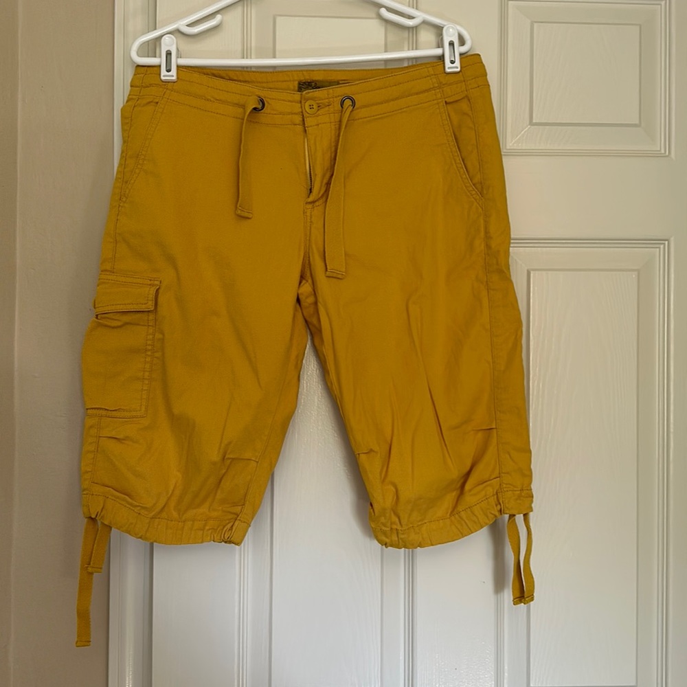 Prana cargo shorts.